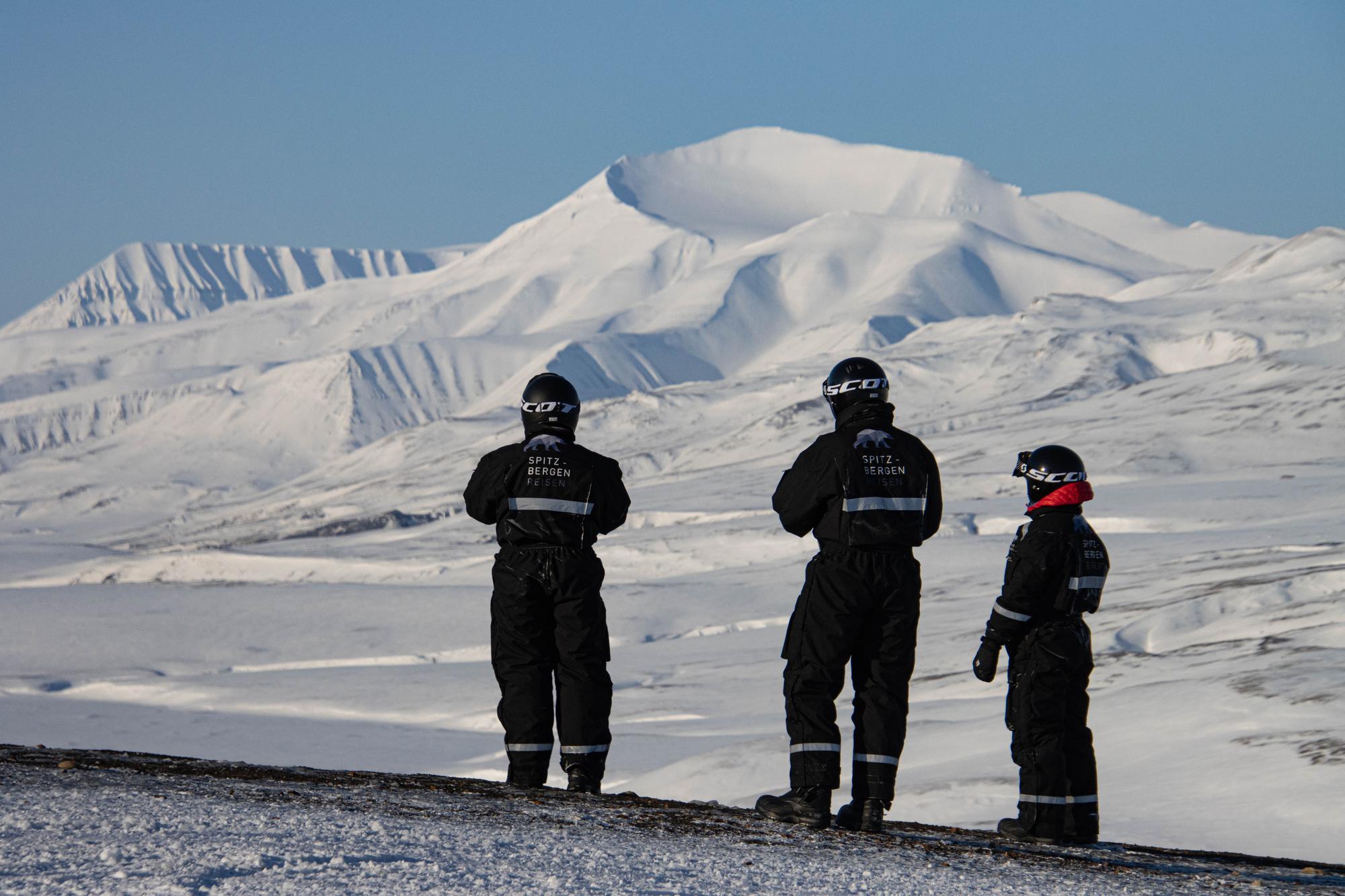 Arctic wilderness on Svalbard