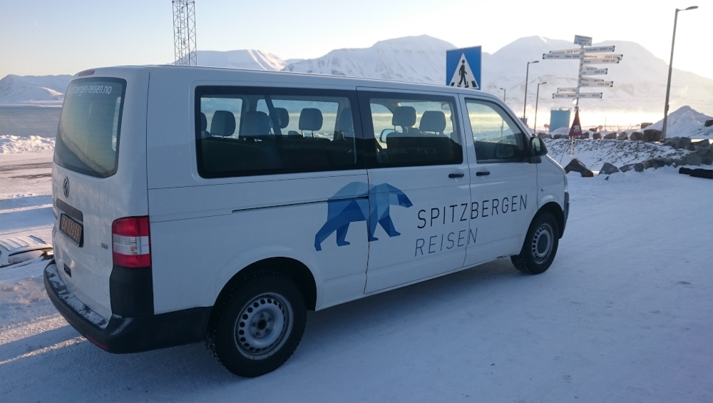 With this VW Bus we pick you up at the airport. 