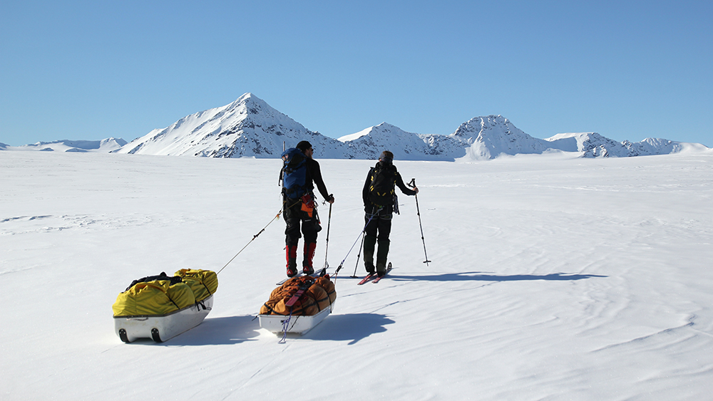 Pulk Trip in Svalbard
