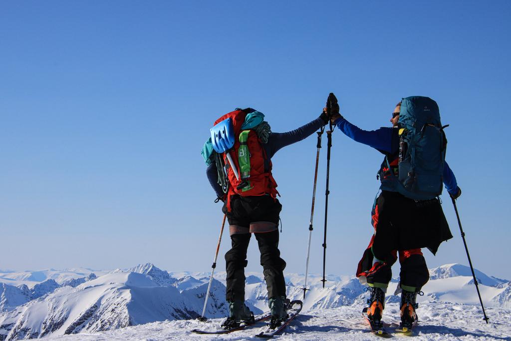 Skitouring on Svalbard